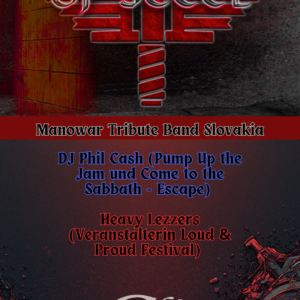 Warriors of Steel – live // Heavy Lezzers + DJ Phil Cash