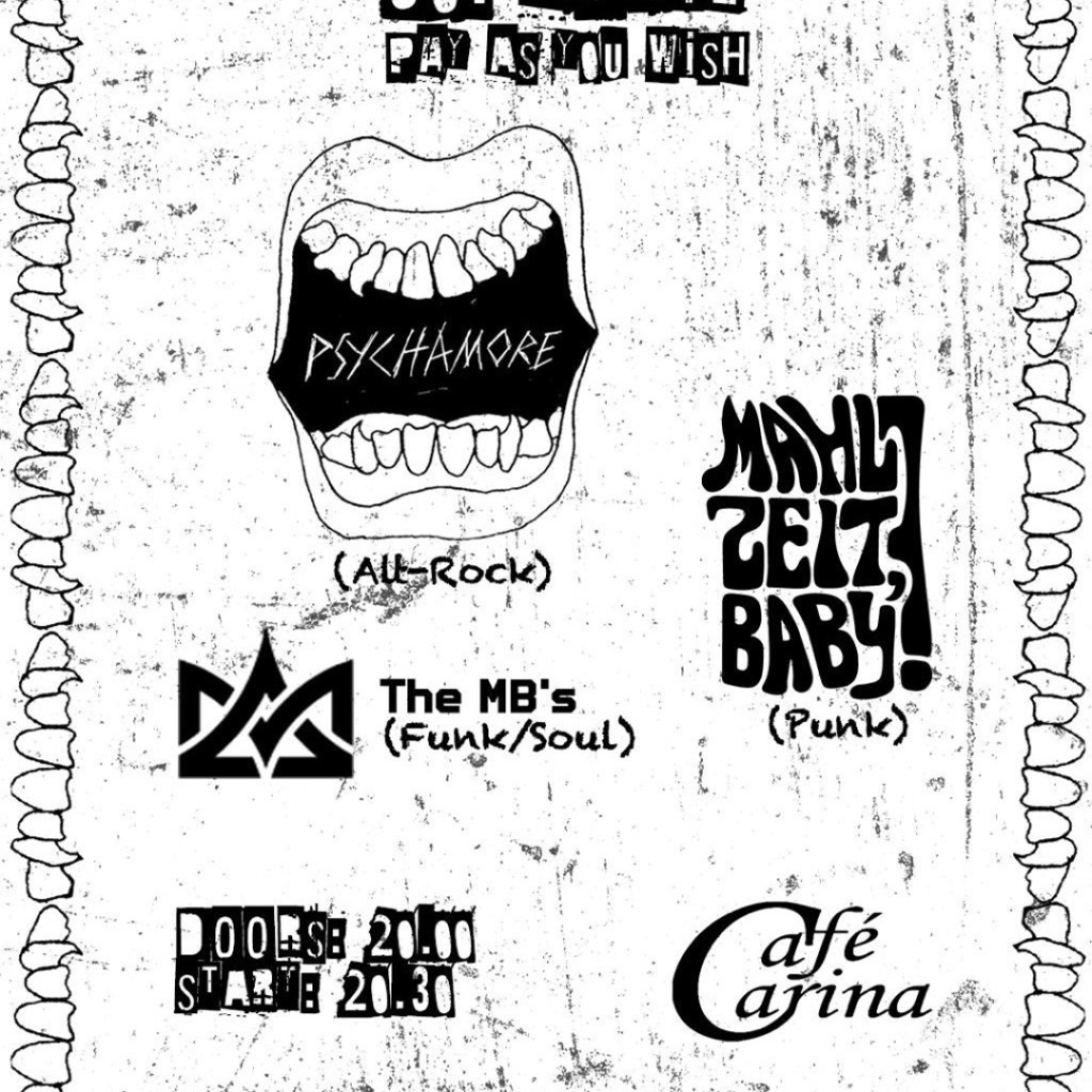 Psychamore // The MB’s // Mahlzeit, Baby!