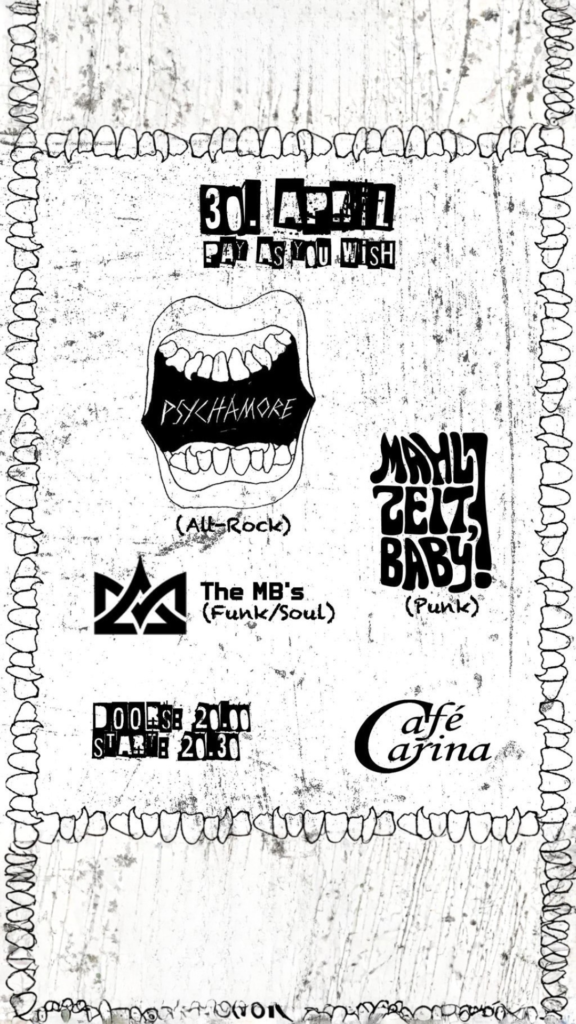 Psychamore // The MB’s // Mahlzeit, Baby!