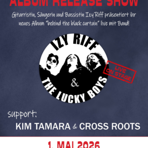 IZY RIFF & THE LUCKY BOYS // CROSS ROOTS // Kim Tamara IZY RIFF & THE LUCKY BOYS // CROSS ROOTS // Kim Tamara