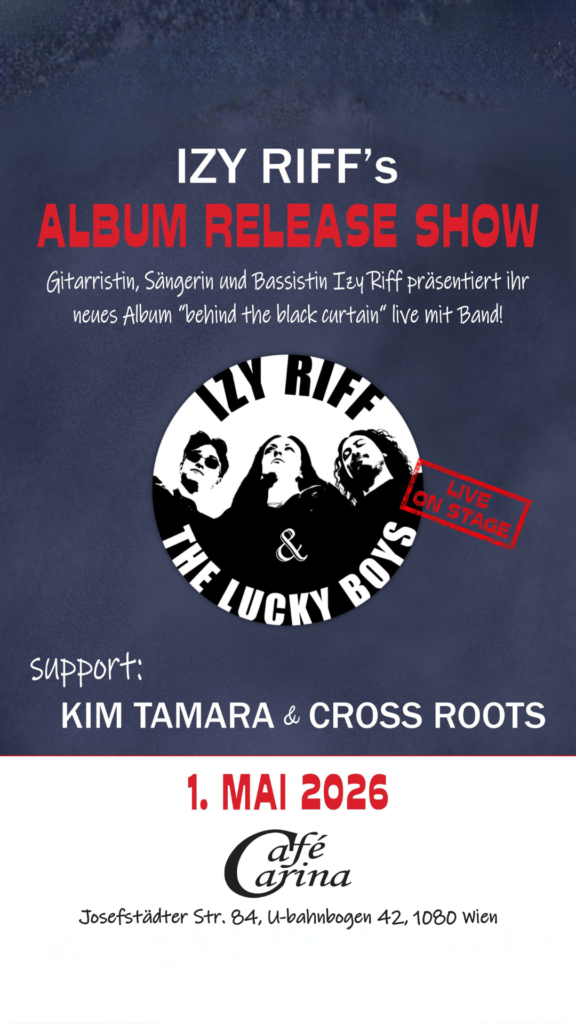 IZY RIFF & THE LUCKY BOYS // CROSS ROOTS // Kim Tamara
