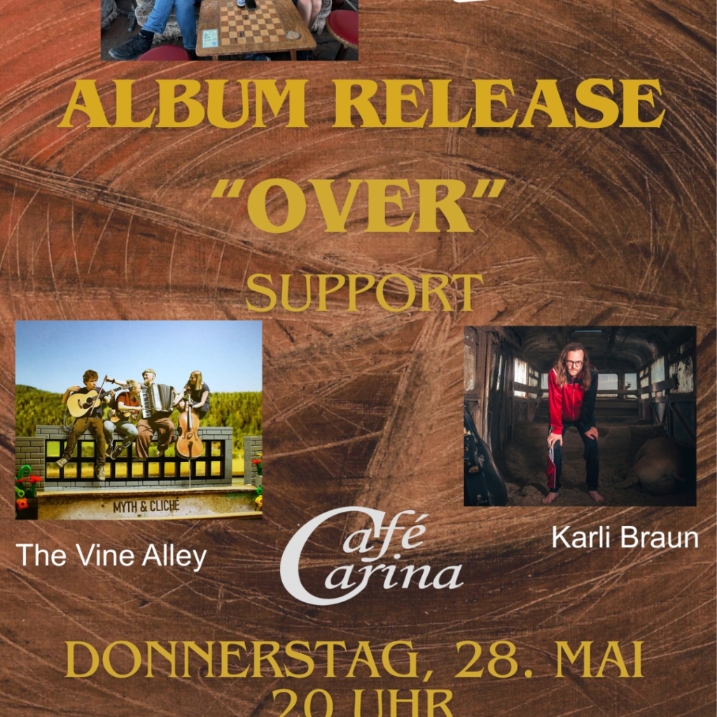 Albumpräsentation Gulis Supp: Karli Braun / The Vine Alley