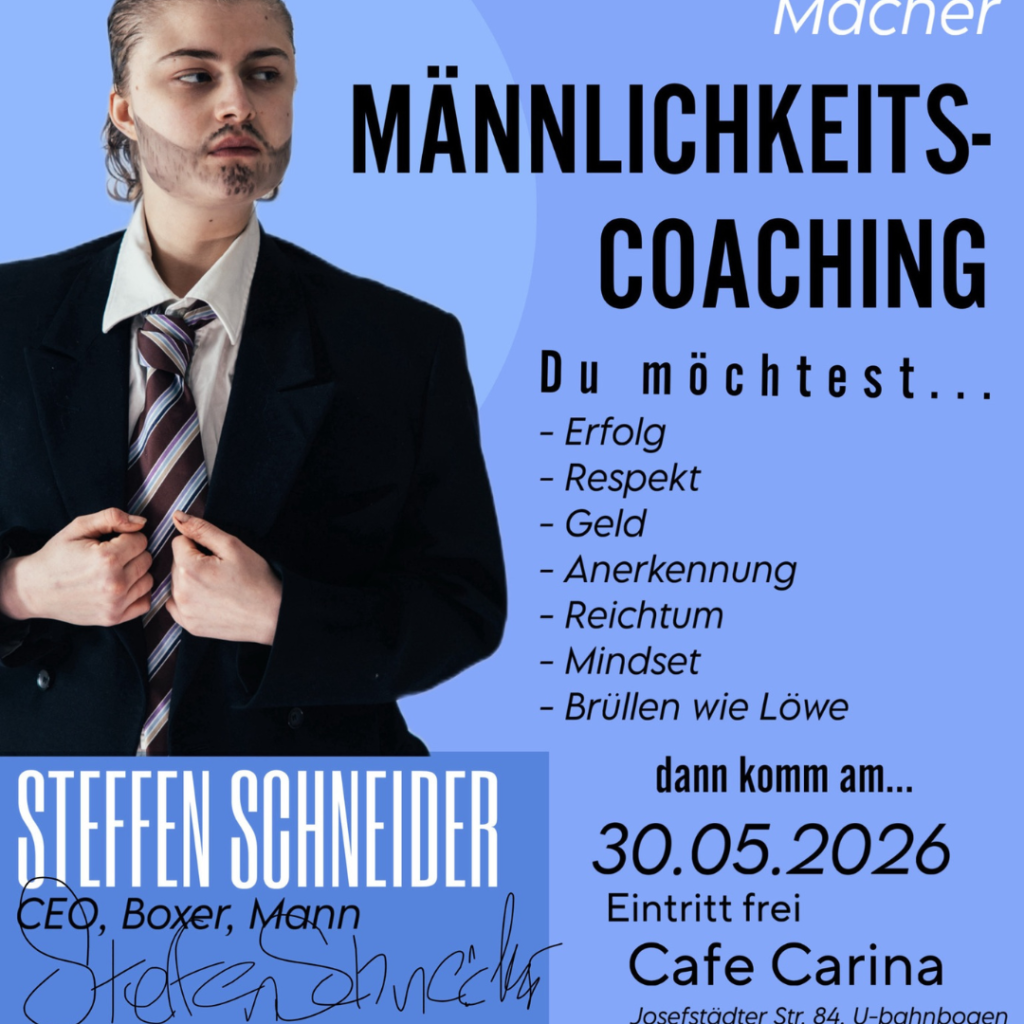 Männlichkeitscoaching – ein Theaterstück von  „volle Kanne!“