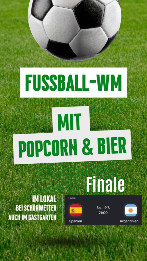 WM im Lokal: FINALE! WM im Lokal: FINALE!
