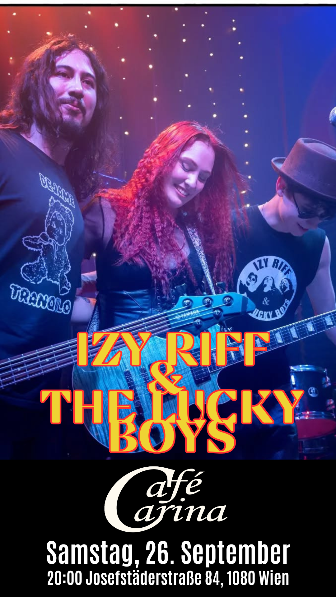IZY RIFF & THE LUCKY BOYS IZY RIFF & THE LUCKY BOYS