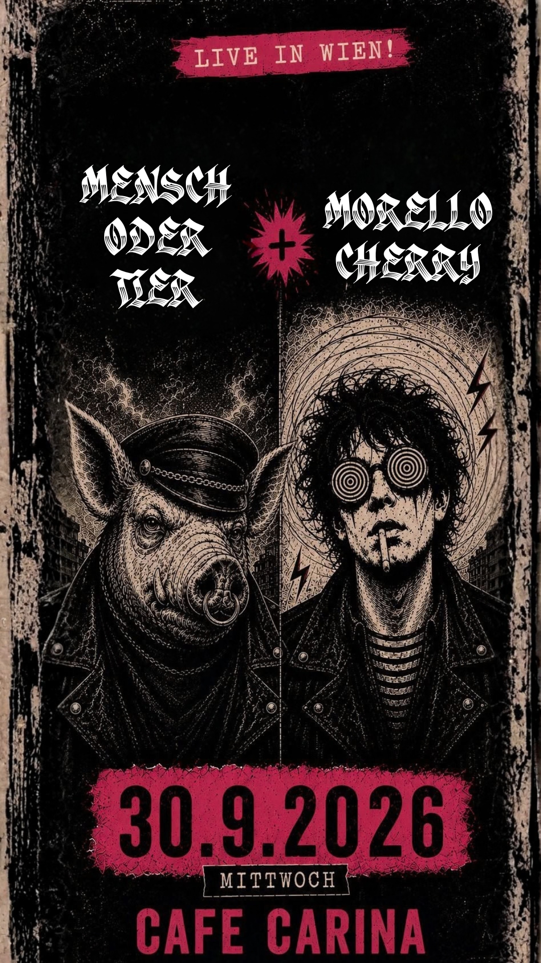 Mensch oder Tier // MORELLO CHERRY Mensch oder Tier // MORELLO CHERRY